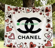 Chanel Throw Blankets